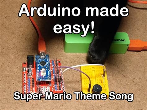 mario bros arduino|Super Mario theme song w/ piezo buzzer and Arduino! · GitHub.